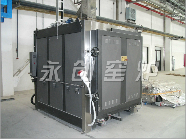 有效2.4m3臺(tái)車(chē)式電加熱爐